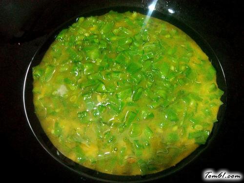 【荷兰豆煎蛋】