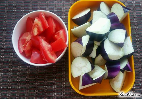 【茄子烧西红柿】