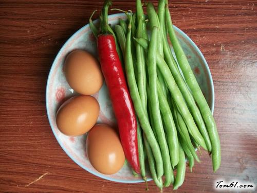 【四季豆炒鸡蛋】