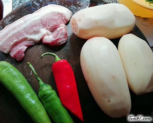 【辣椒炒莲藕】