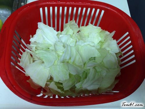 【清炒虾米卷心菜】