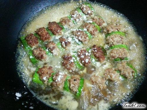 【香煎肉酱茄子】