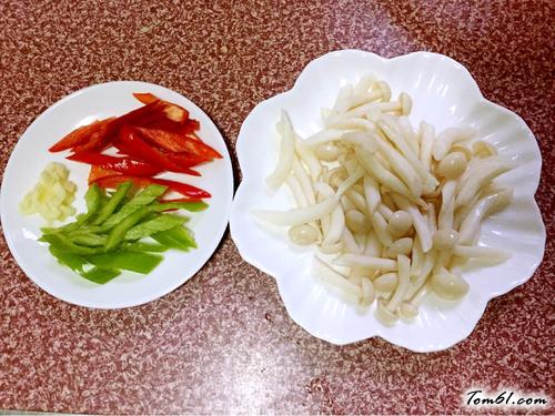 【蚝油炒海鲜菇】