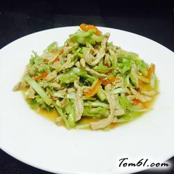 韭黄炒肉丝的做法