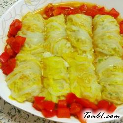 白菜肉卷的做法