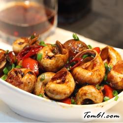 酱爆香螺的做法