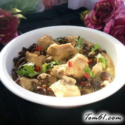 鸡腿炖蘑菇的做法