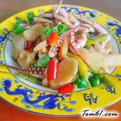 泡椒鱿鱼须的做法