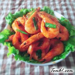 番茄大虾的做法2