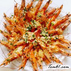 蒜蓉烤虾的做法