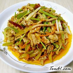 香辣肉丝的做法
