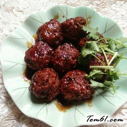 红烧狮子头的做法2