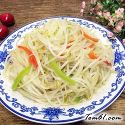 素炒绿豆芽的做法