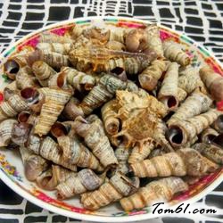 白煮海螺的做法