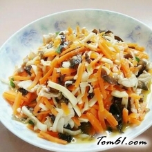 三丝炒肉的做法