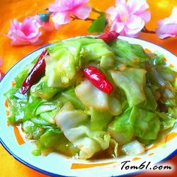 蚝油手撕包菜的做法