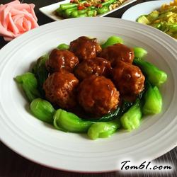 红烧狮子头的做法3