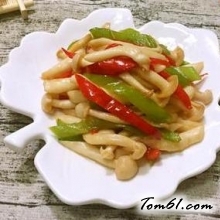 蚝油炒海鲜菇的做法