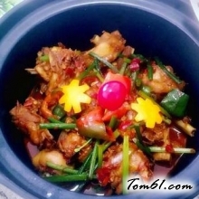 香辣石锅仔鸡的做法