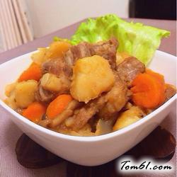 土豆炖排骨的做法2