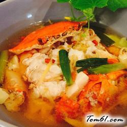 螃蟹烩豆腐的做法