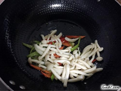 【蚝油炒海鲜菇】