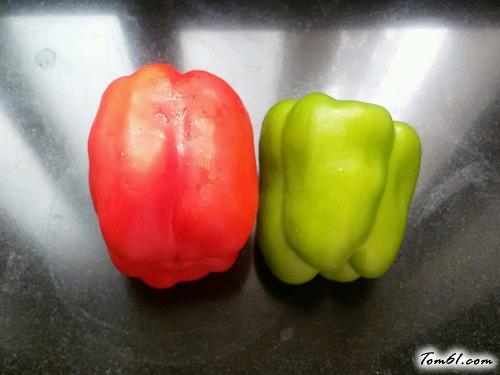 【彩椒炒杏鲍菇】