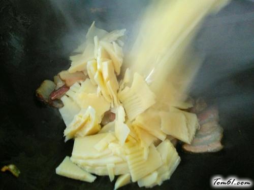 【冬笋炒腊肉】