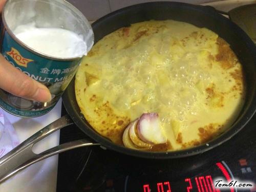 【咖喱薯炆鸡】