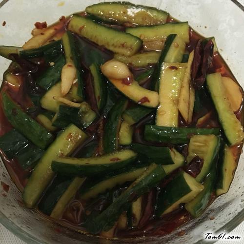 【酸辣甜黄瓜】