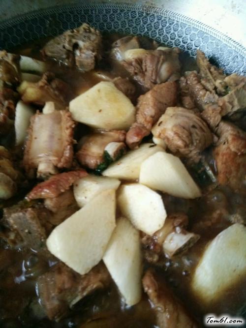 【山药炖排骨】