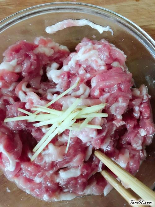 【竹笋炒肉丝】