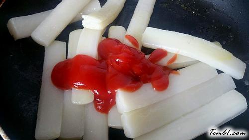 【番茄酱炒年糕】