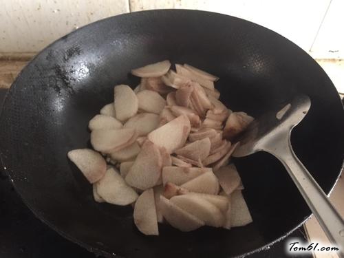 【黑木耳炒山药】