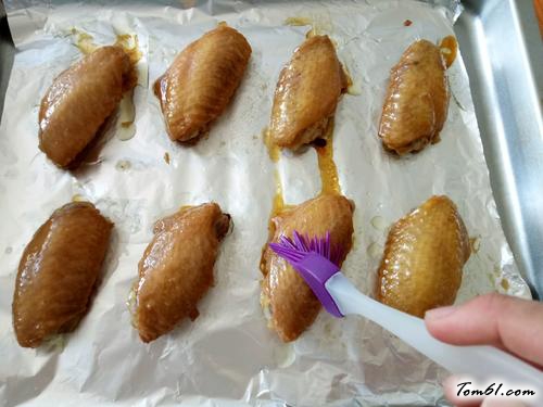 【蜜烤鸡翅中】