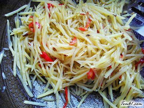 【酸辣土豆丝】