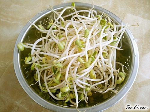 【黄豆芽炒粉条】