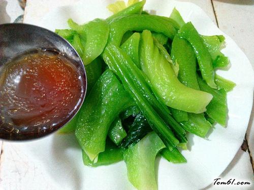 【蚝油浸芥菜】