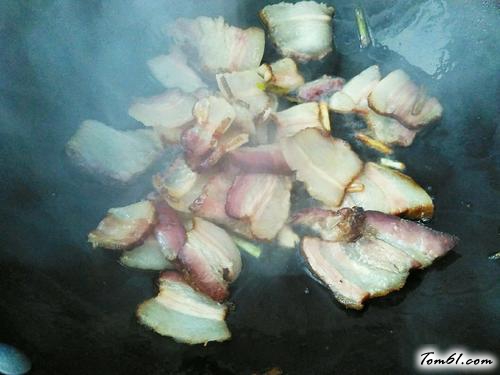 【冬笋炒腊肉】