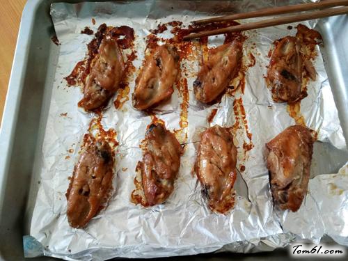 【蜜烤鸡翅中】