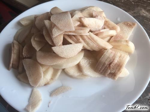 【黑木耳炒山药】