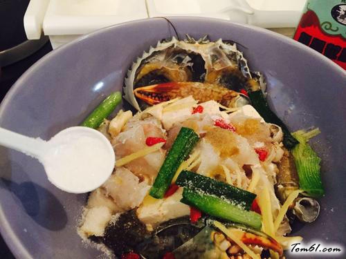 【螃蟹烩豆腐】