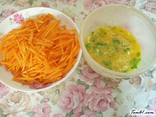 【胡萝卜炒鸡蛋】