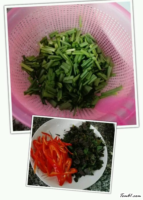 【紫苏炒石螺】