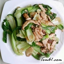 虾皮香菇小白菜的做法