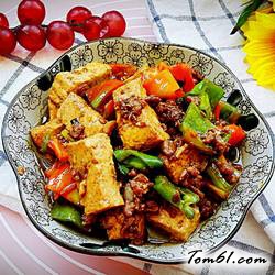 肉末豆腐的做法2