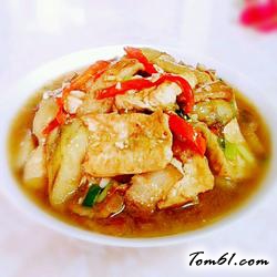 豆腐焖茄子的做法2