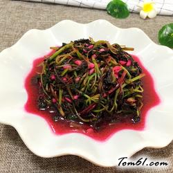 蒜香苋菜的做法