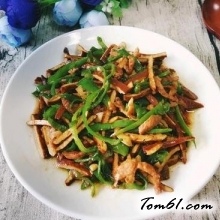 辣椒豆干炒肉的做法