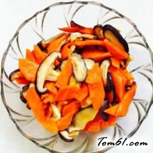 香菇胡萝卜的做法